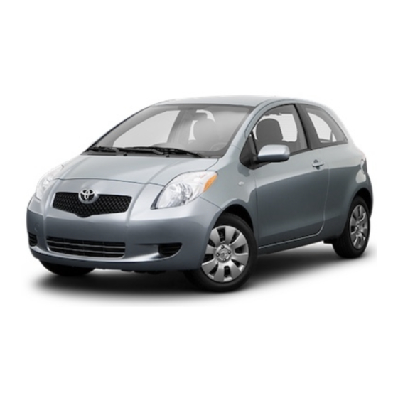 Toyota Yaris Owner's Manual