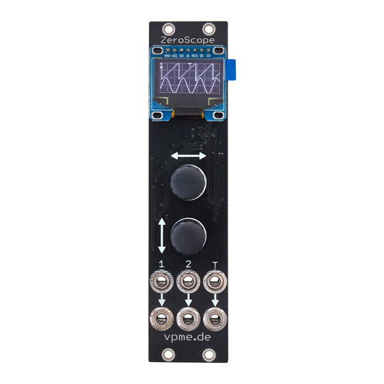 vpme.de ZeroScope User Manual