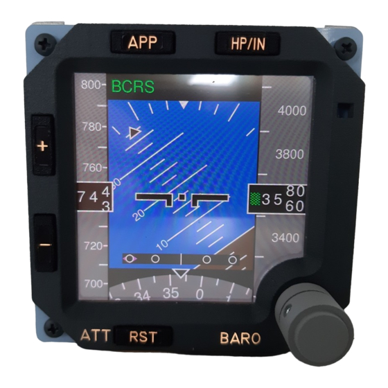 CPflight ISFD737 Quick Start Manual