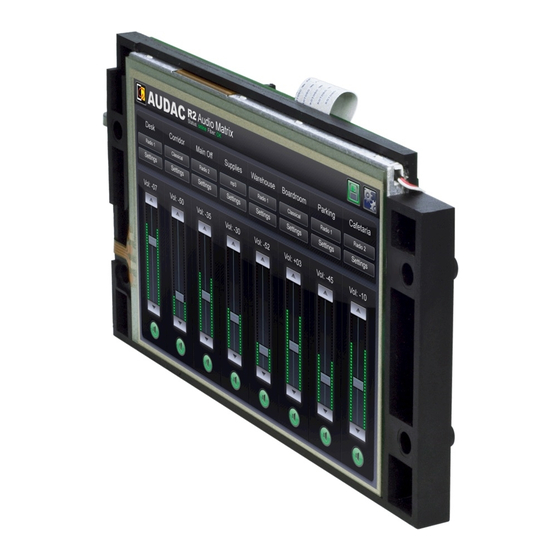 AUDAC R2DIS User Manual