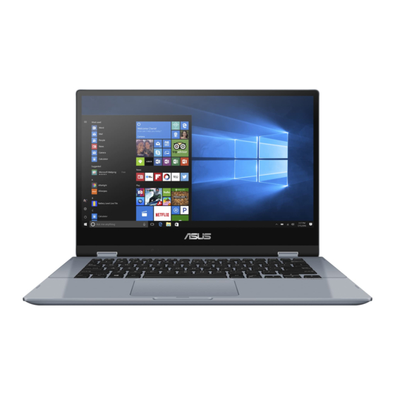 ASUS VIVOBOOK FLIP TP412FA E-MANUAL Pdf Download | ManualsLib