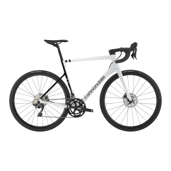Cannondale SuperSix EVO Owner's Manual Supplement