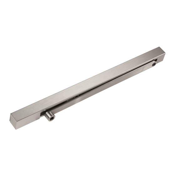 Dorma G-EMF Fixing Instructions