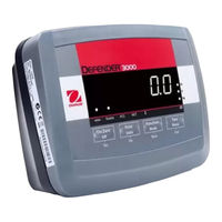 OHAUS TD32PE Instruction Manual
