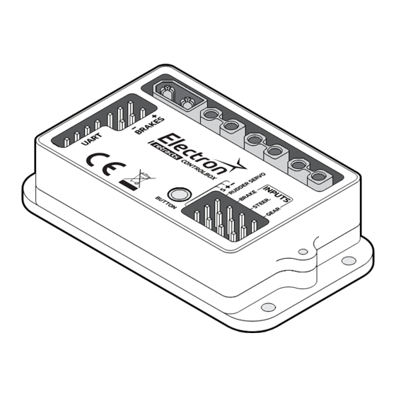 Electron retracts ControlBox User Manual And Installation Instructions