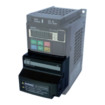 OMRON MX2 DEVICENET OPTION BOARD Inverter Manuals