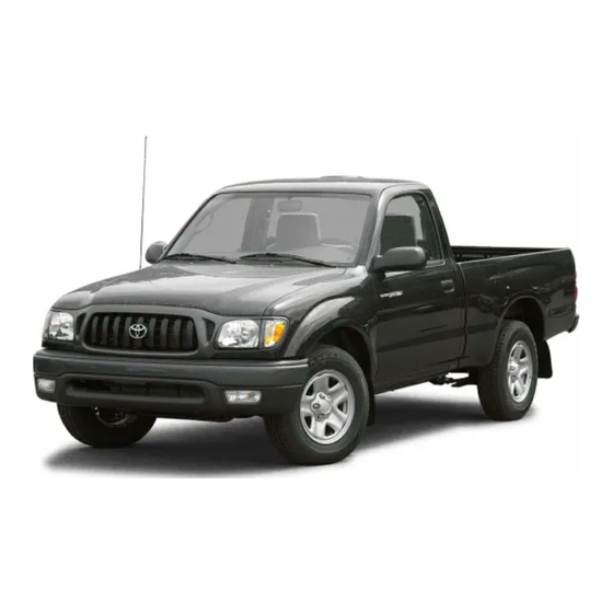 Toyota Tacoma 2003 Operating Manual