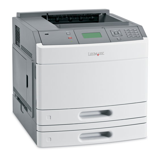 Lexmark T650 Service Manual