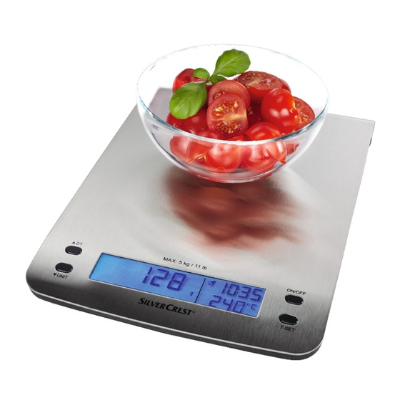 Silvercrest shop kitchen scales