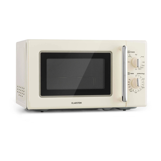 Klarstein 10032641 Manual