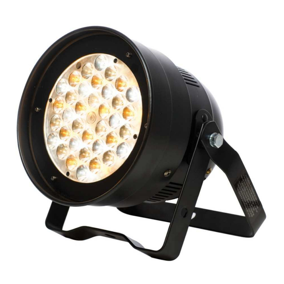 Ignition LED PAR 56 Floor WCA 36x1W Manual