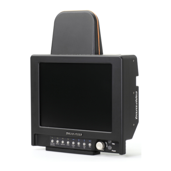 Transvideo CineMonitorHD 3DView RF Series Operator's Manual