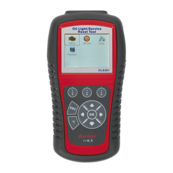 Autel MaxiService OLS301 Manual
