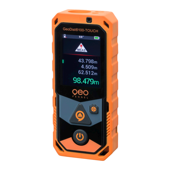 geo-FENNEL GeoDist 100 User Manual