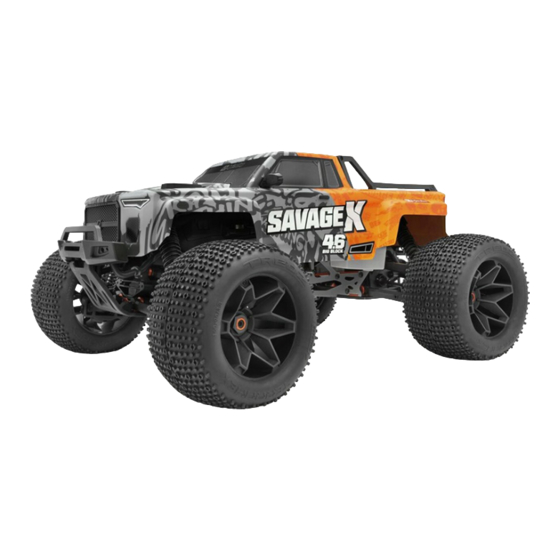 HPI Racing Savage X 46 Big Block Instruction Manual