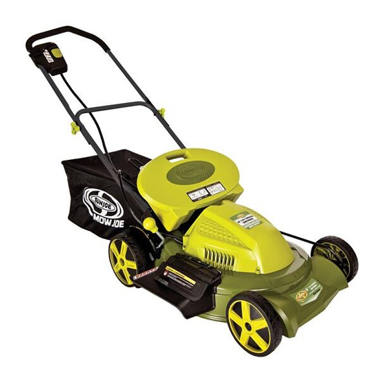 SNOWJOE SUNJOE MJ409C Operator's Manual