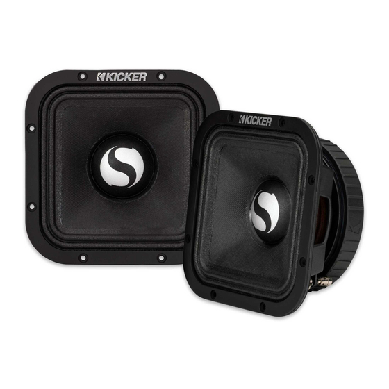 Kicker Street Series Installation Manual