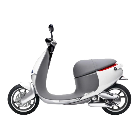 Gogoro Smartscooter 1 Owner's Manual