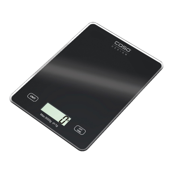 CASO DESIGN Slim 3210 Manuals