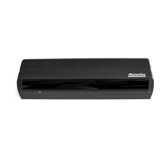 Motorline professional RAP100S User Manual
