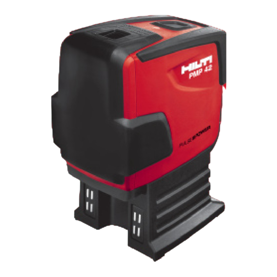Hilti PMP 42 Operating Instructions Manual