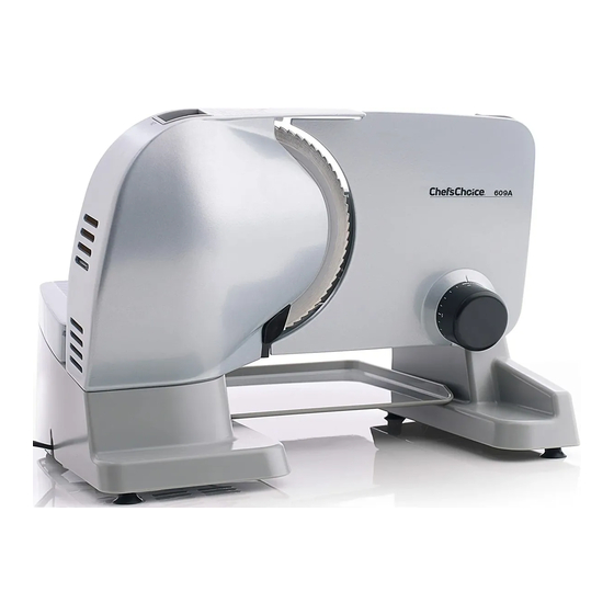 Chef's Choice 609A000 Quick Start Manual