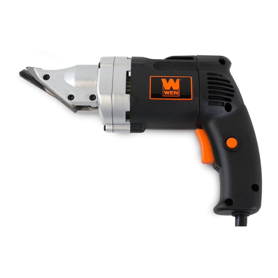 WEN 3650 - Variable Speed Swivel Head Electric Metal Shear Manual