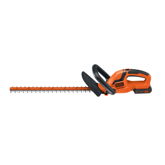 Black & Decker LHT2220 Instruction Manual