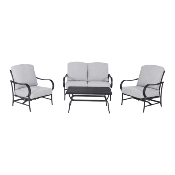 Pacific Casual Alegre 211-321-4DS Use And Care Manual