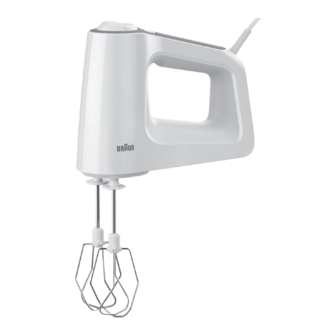 Braun MultiMix 3 Manual