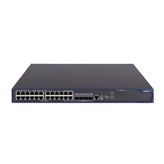 H3C S5500-28C-EI Installation Manual