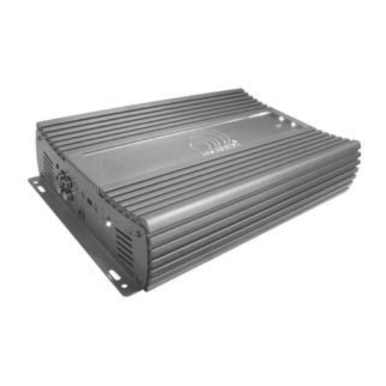 Massive Audio P400.4 pro series Instruction Manual