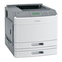 Lexmark 30G0210 - T 652n B/W Laser Printer User Manual