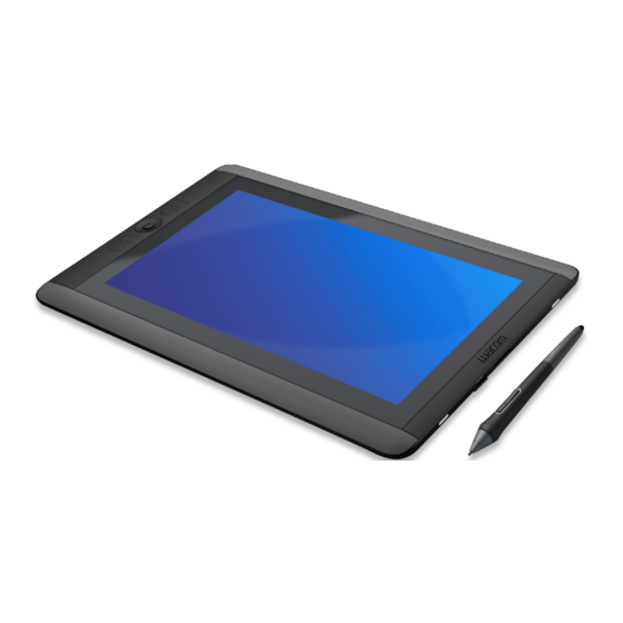 WACOM CINTIQ USER MANUAL Pdf Download | ManualsLib