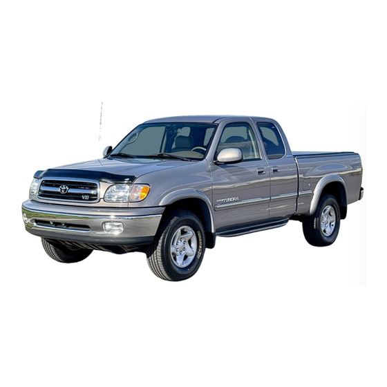 Toyota 2001 Tundra Owner's Manual