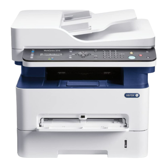 Xerox WorkCentre 3215 Quick Use Manual
