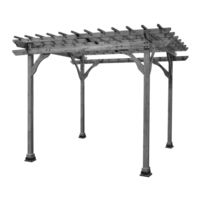 Backyard Discovery 10x10 ABILENE PERGOLA Owner's Manual & Assembly Instructions