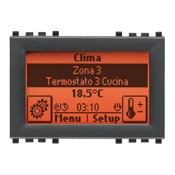 Vimar by-me Eikon Evo 21509 Quick Start Manual