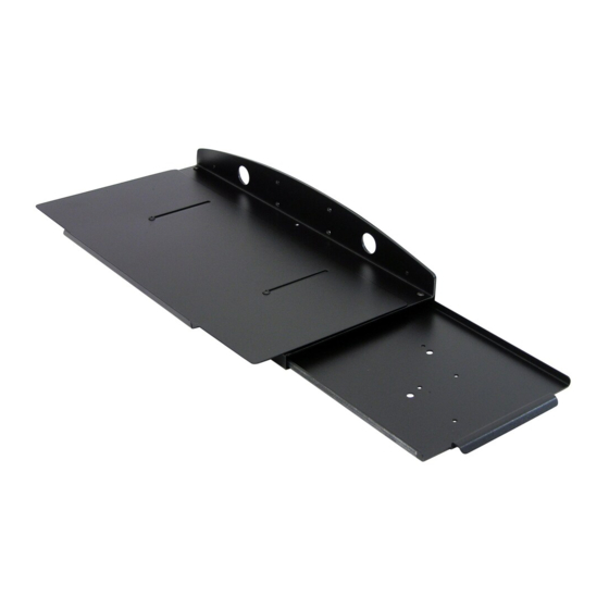 Ergotron 100 Series Keyboard Pivot Installation Manual