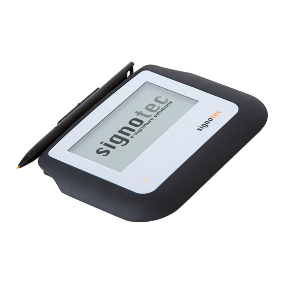 Signotec Sigma User Manual