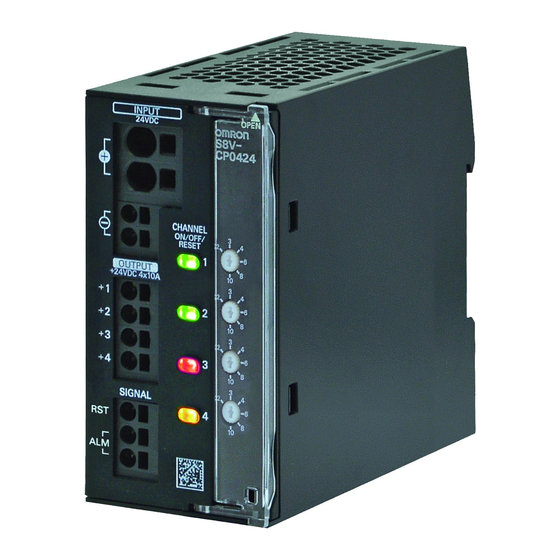 Omron S8V-CP0424 Manual
