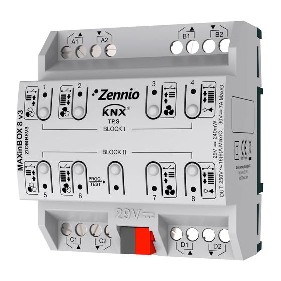 Zennio MAXinBOX 8 Technical Documentation