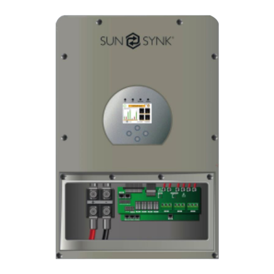 SunSynk -3.6K-SG01/03LP1 Installer Manual