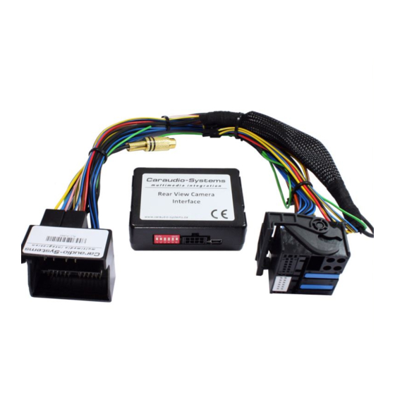 Caraudio-Systems r.LiNK RL-PCM3-2-TF Manual