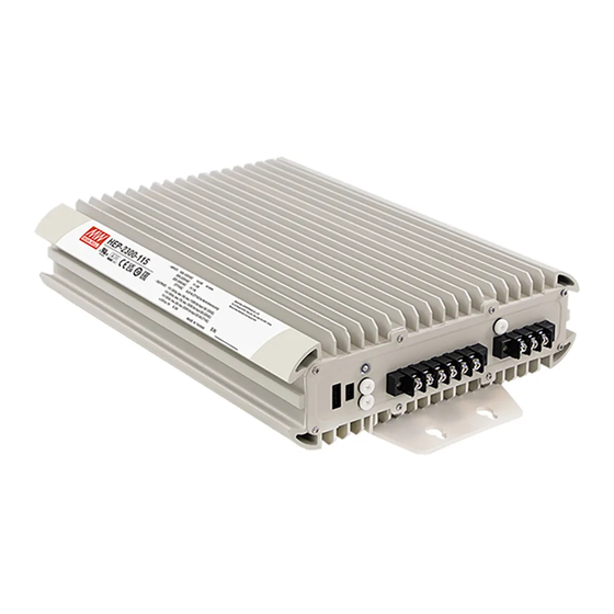 Mean Well HEP-2300 Series Installation Manual
