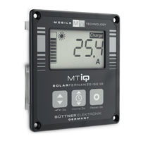 Dometic BUTTNER MT iQ Solar Monitor III Installation And Operating Manual