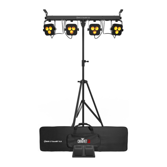 Chauvet DJ 4Bar LT QuadBT ILS Quick Reference Manual