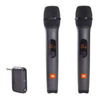 JBL WIRELESS MICROPHONE Quick Start Manual