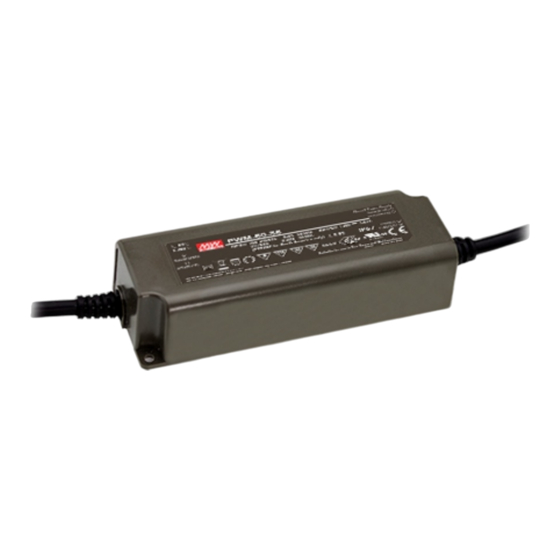 Mean Well PWM-60 Series Manual