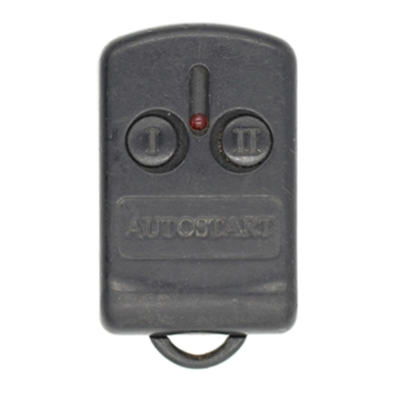 Autostart AS-1260 Installation Manual
